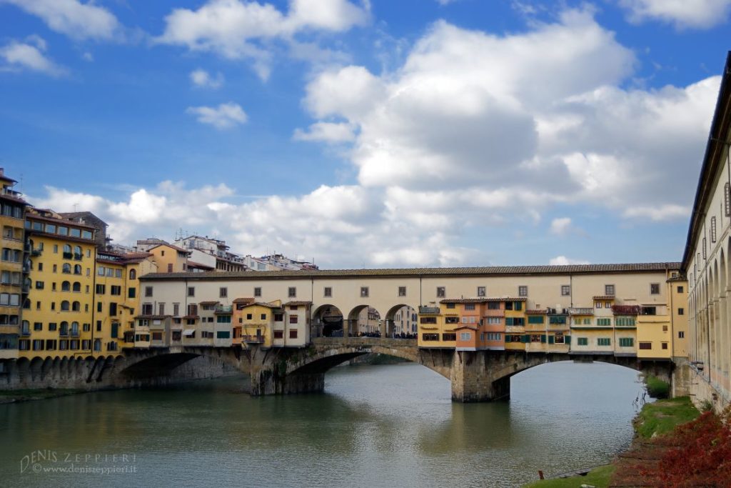 Ponte Vecchio with its shops,