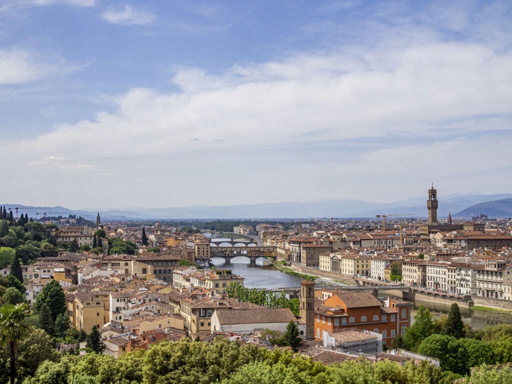 View on Florence from the Piazzale Michelangelo