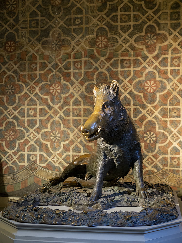 Pietro Tacca, Wild boar, bronze, 1620-33, Bardini Museum, Florence.
