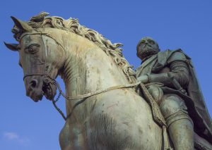 Cosimo I de' Medici, Giambologna, Piazza della Signoria, Firenze.