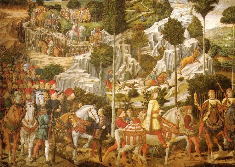 Benozzo Gozzoli, Caspar, Magi Chapel, Florence.