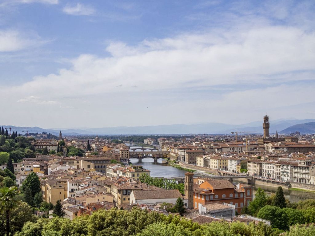 Get the best view for a night in Florence 