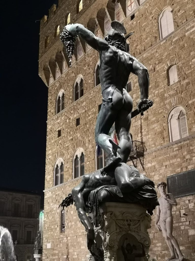 Museums at night in Florence