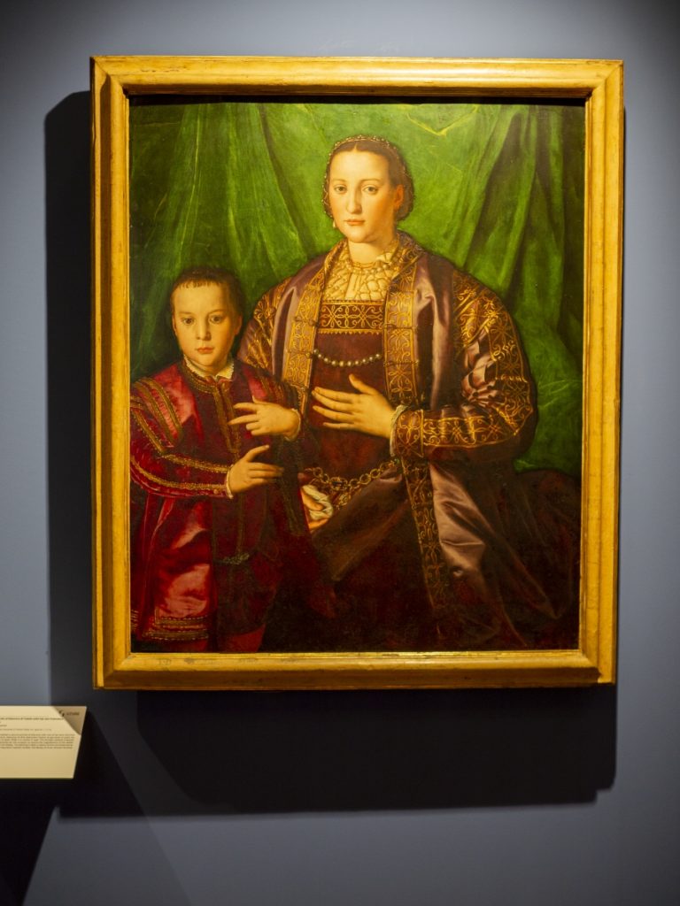 Eleonora di Toledo con il figlio Francesco