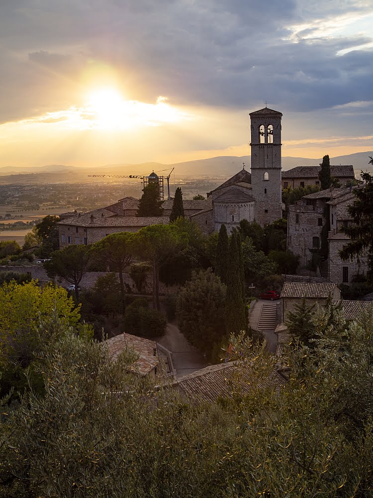 Sunset in Assisi