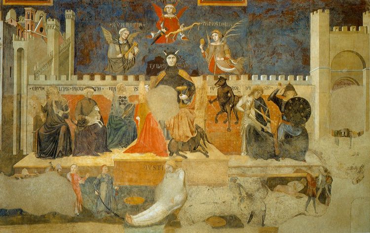 Ambrogio Lorenzetti, The Allegory of a Bad Government,