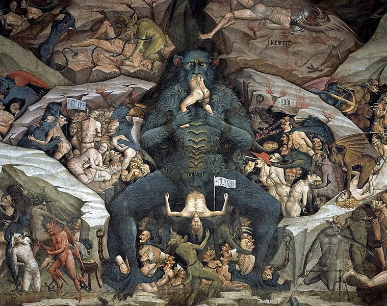 Giovanni da Modena, Inferno