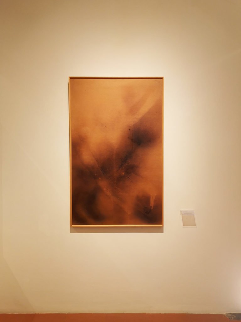 Yves Klein, Marque de feu – empreinte d’un nu (F7), 1961. 