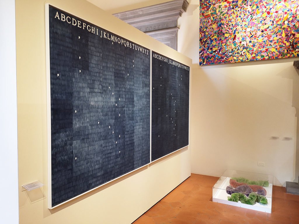 Alighiero Boetti, Mettere al Mondo il Mondo, 1972-73.