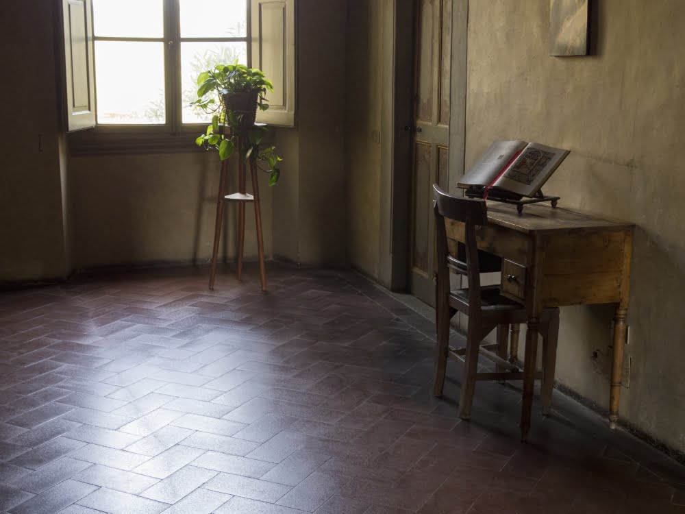 Monks' apartment at the Certosa del Galluzzo