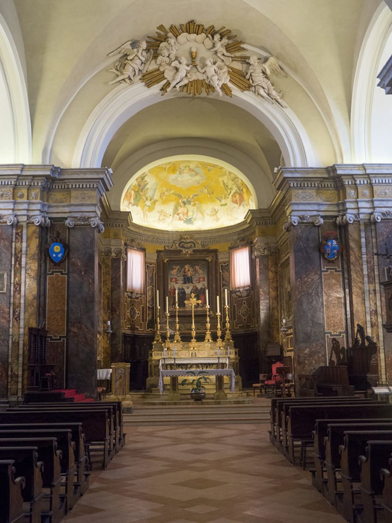 Cathedral in Città della Pieve, Umbria, Italy