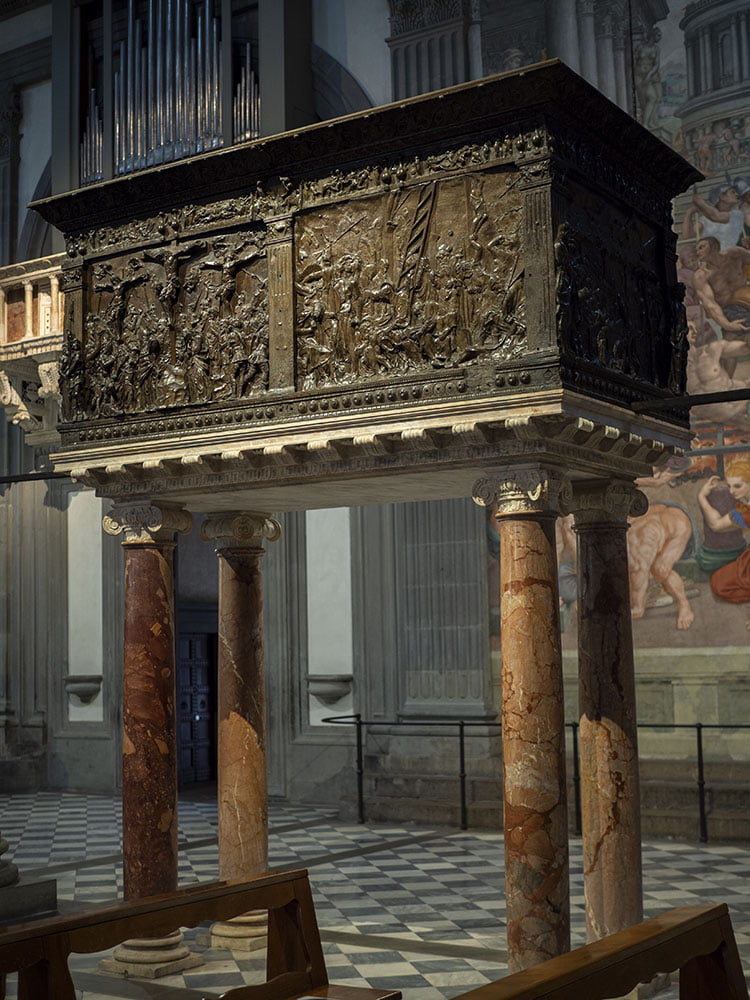 Donatello, Pulpito della Passione, San Lorenzo, Firenze