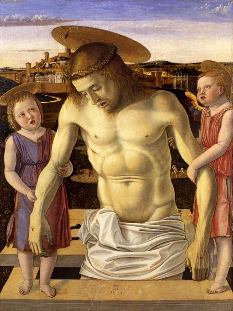 Giovanni Bellini, Imago Pietatis, ca. 1465.
