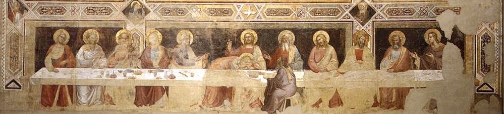 Taddeo Gaddi, Last Supper, 1335