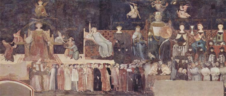Ambrogio Lorenzetti, The Allegory of a Good Government