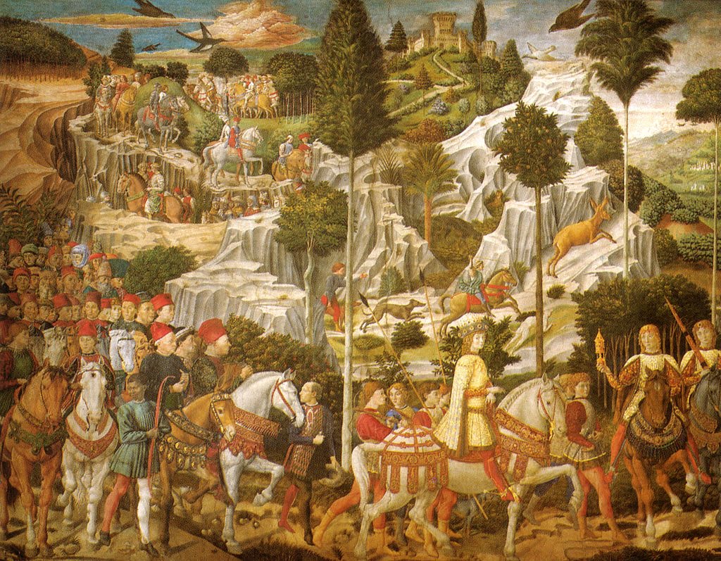 Benozzo Gozzoli, Magi Chapel, Medici Palace, Florence