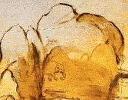 Leonardo da Vinci, Adoration of the Magi, detail, 1481