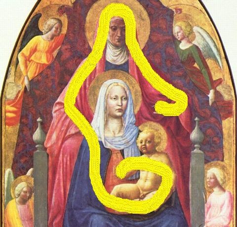 Masaccio Saint Anne