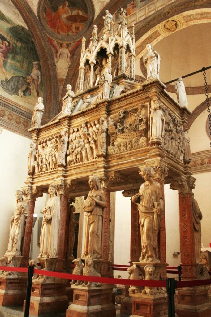 Giovanni di Balduccio, Ark of Saint Peter the Martyr, 1339
