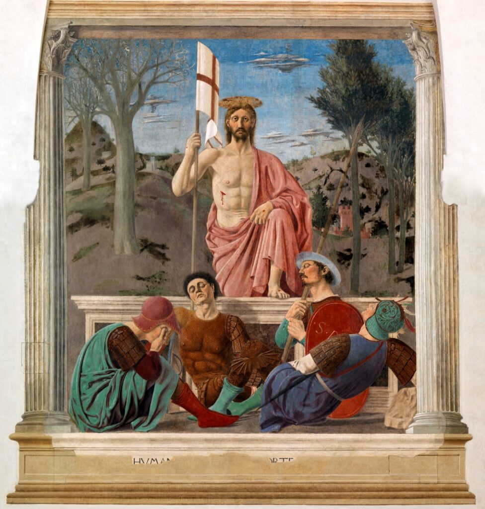 Piero della Francesca, Resurrection, Sansepolcro.