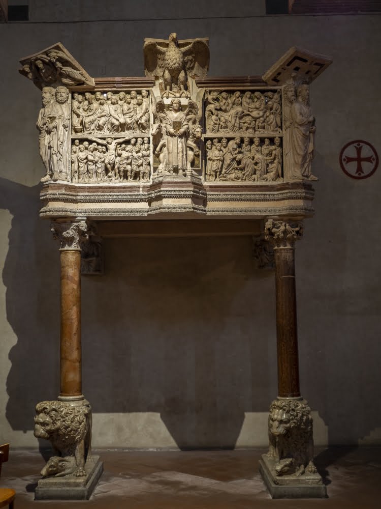Guglielmo, Pulpito, San Giovanni Fuoricivitas, Pistoia.