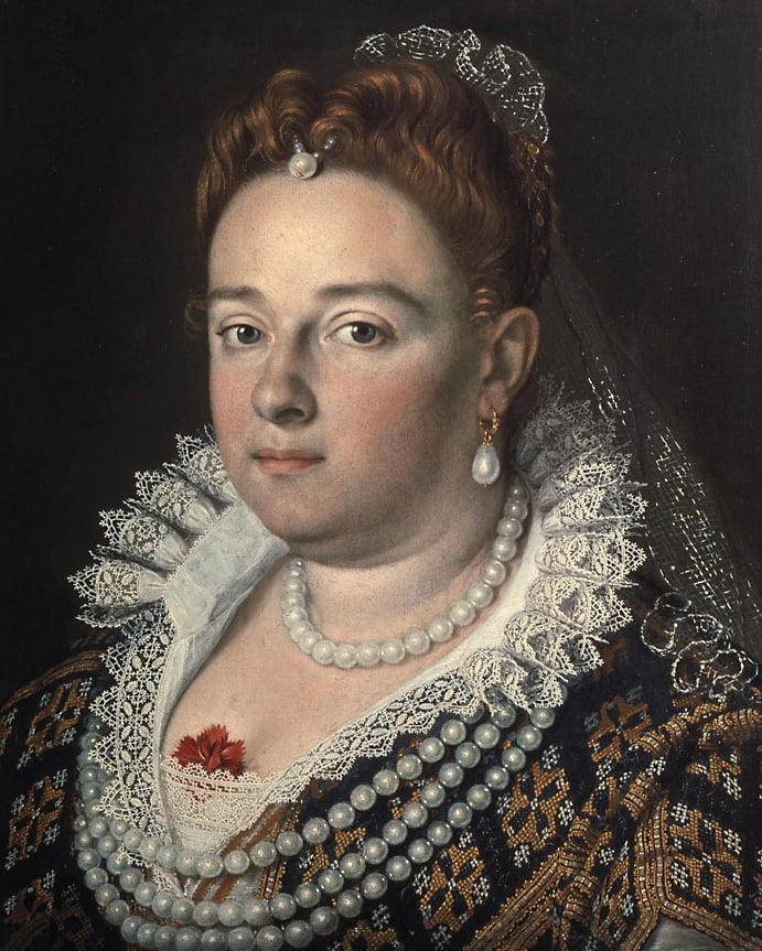 Scipione Pulzone, Portrait of Bianca Cappello.