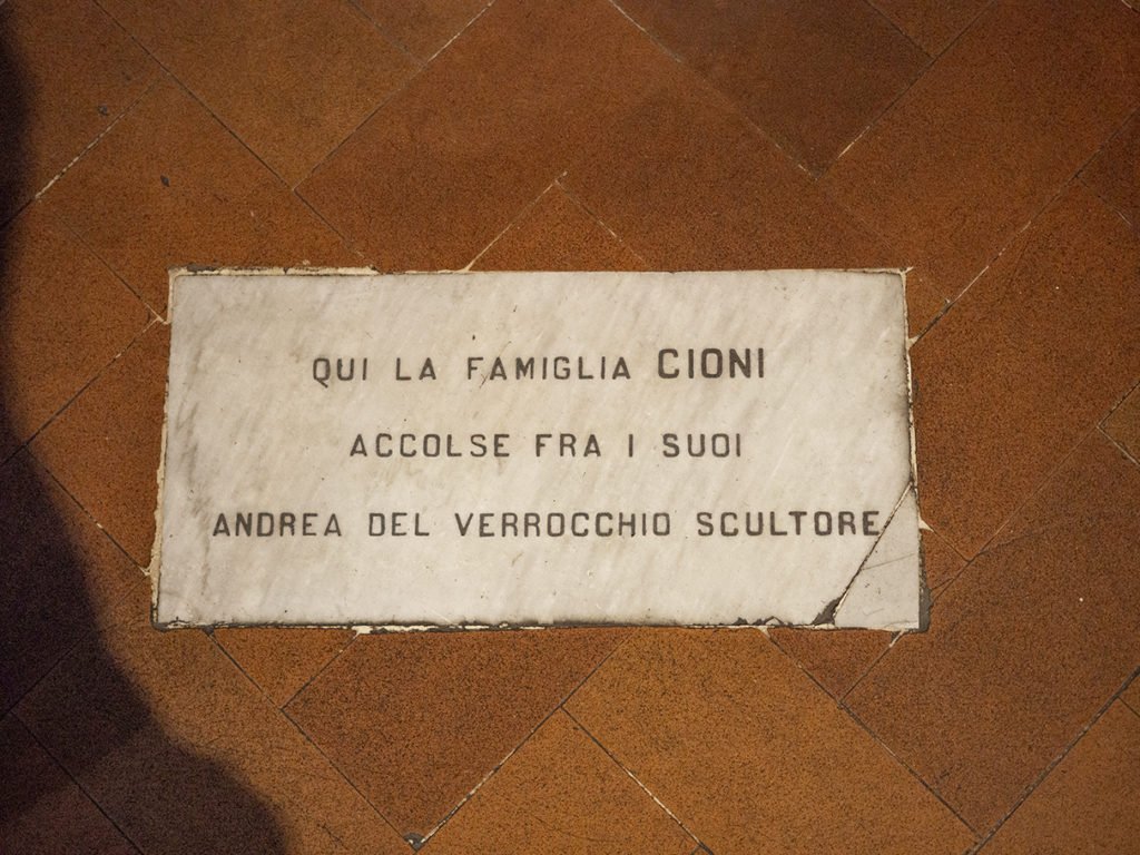 tomb of Verrocchio