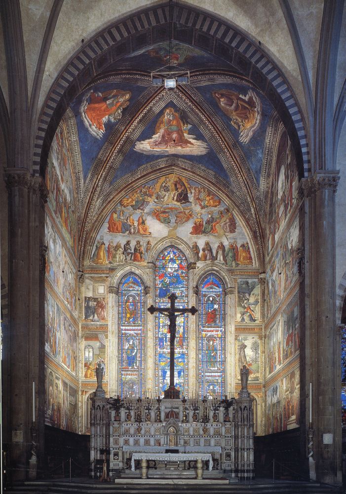 The Tornabuoni chapel, Santa Maria Novella
