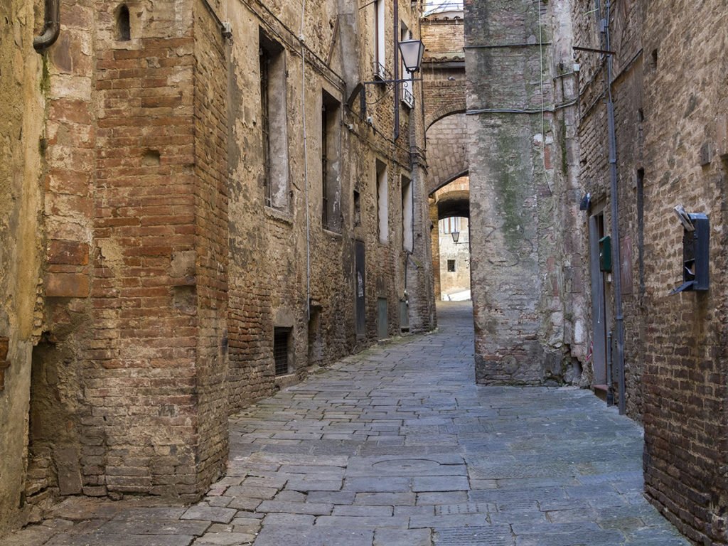 streets in Siena