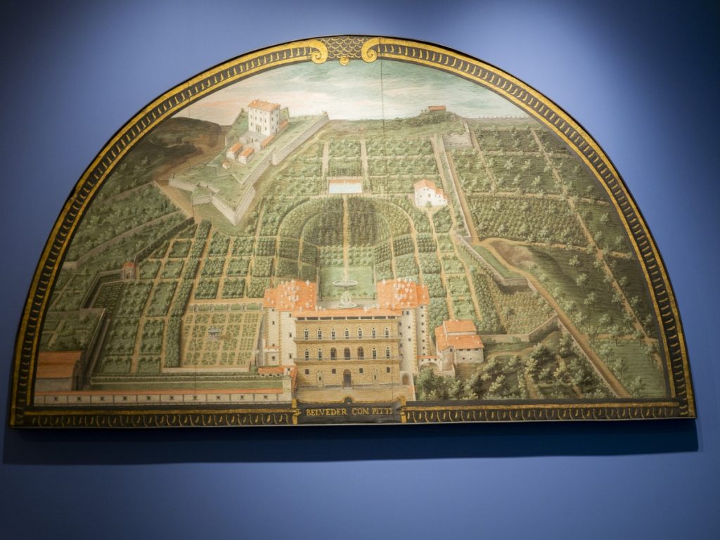 Giusto Utens, Palazzo Pitti