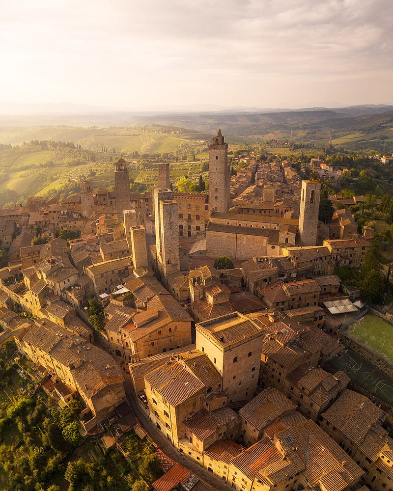 Towns close to Florence