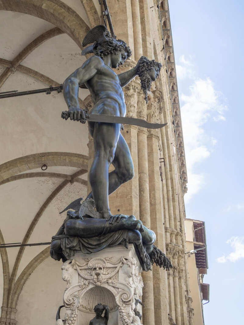 statue in florence