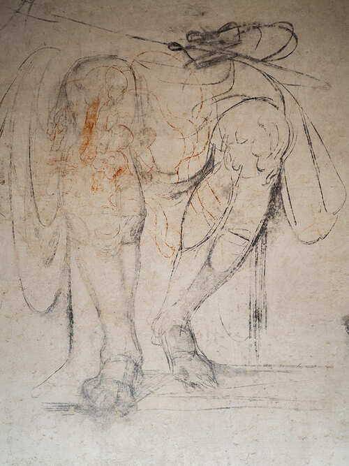 Michelangelo's secret room