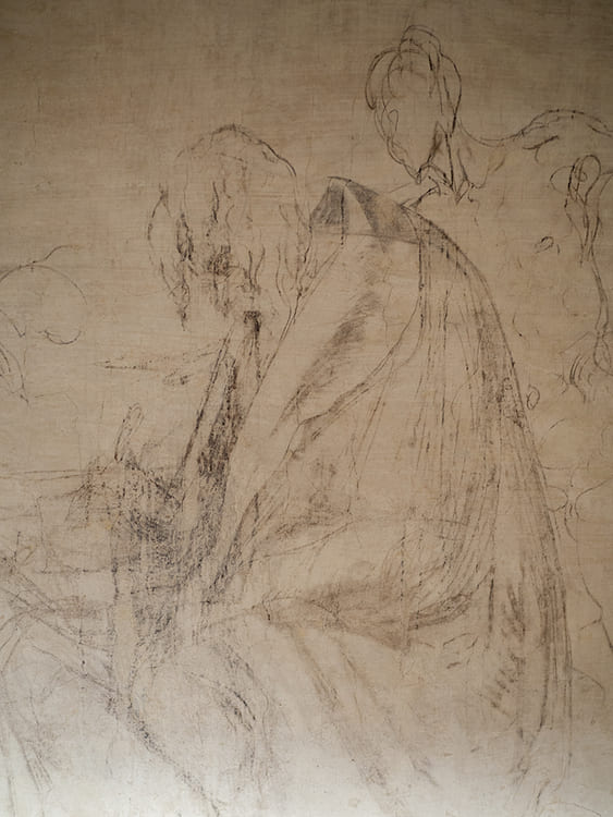 Michelangelo's secret room