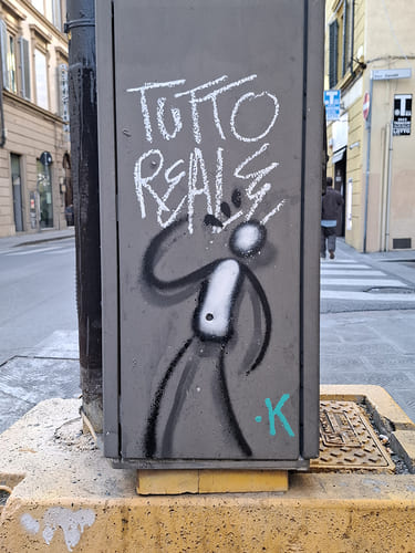 Street art in Florence