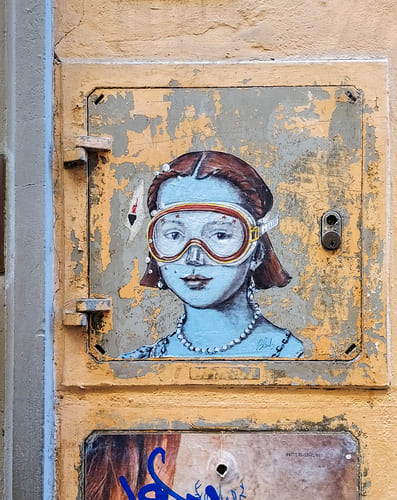 Street art in Florence