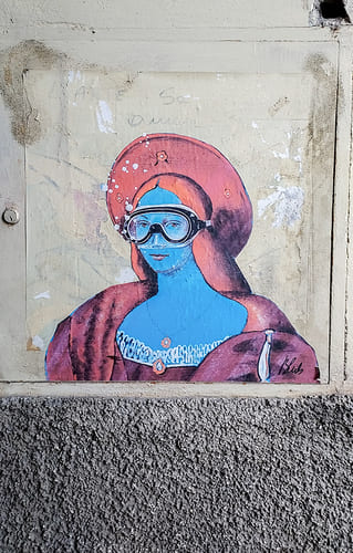 Street art in Florence