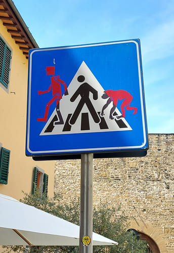 Street art in Florence