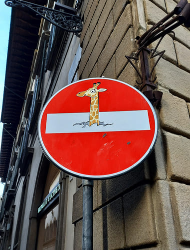 Street art in Florence