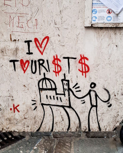Street art in Florence