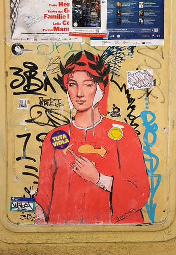 Street art in Florence