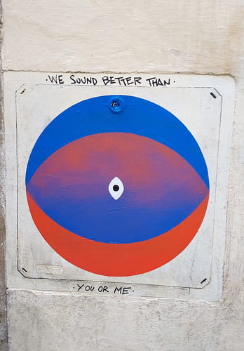 Street art in Florence